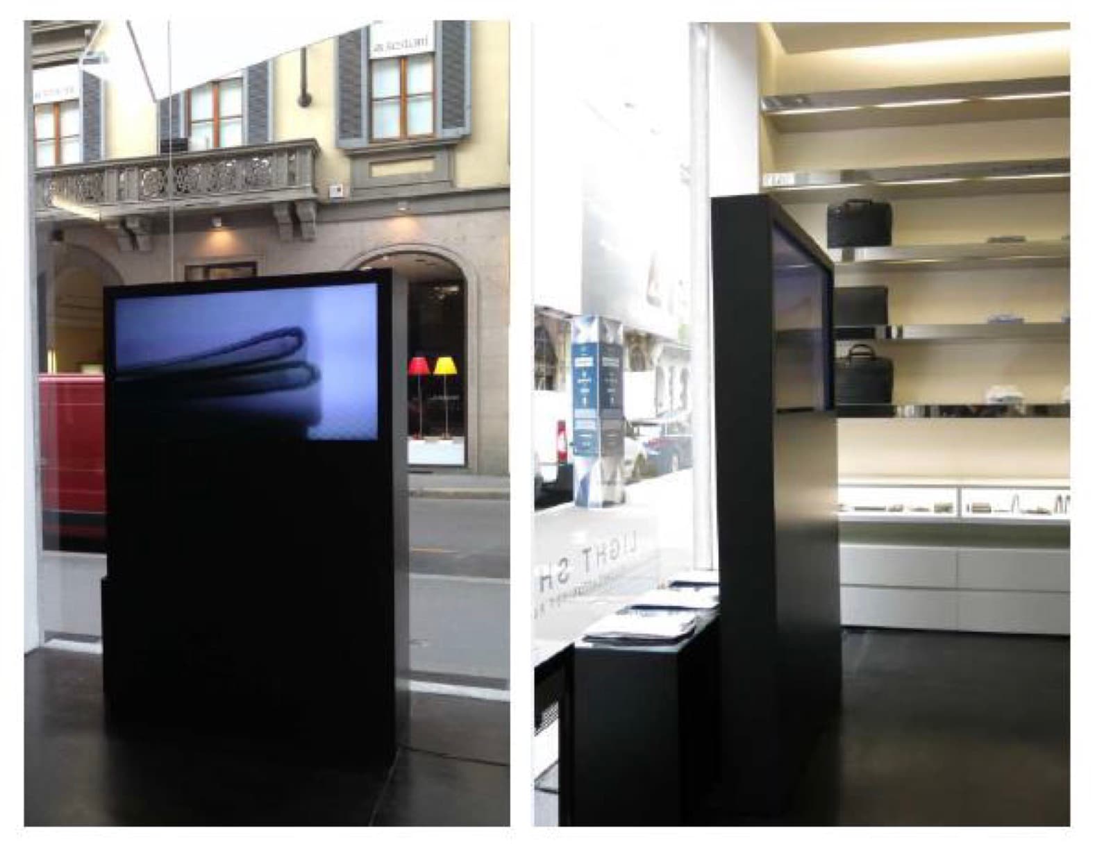 Interactive exhibition installation — partner project