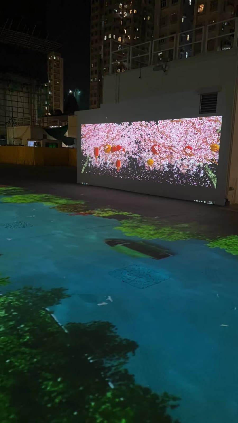 Immersive interactive wall at Tai Po Music & Art Center